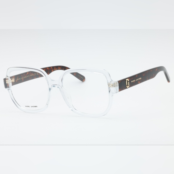 NWT New Marc Jacobs MARC 725 Woman's Eyewear Frame CRYSTAL HAVANA/Clear demo